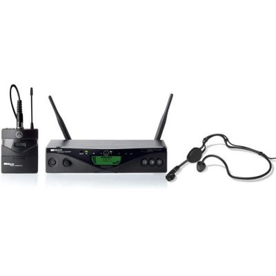 WMS 470 UHF Çift Anten Yaka ve Headset Mikrofon Seti - 1