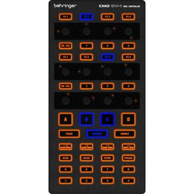 CMD DV-1 Çift Efektli Dj için Midi Kontrol Aleti - 1