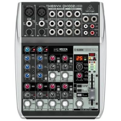 Xenyx QX1002USB 10 Kanallı USB Deck Mikser - 1