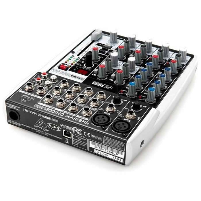 Behringer Xenyx QX1002USB 10 Kanallı USB Deck Mikser En iyi Fiyat