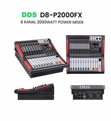 D 8 P2000FX Power Mikser Amfi 2x1000 Watt 8 Kanal - DDS