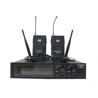 DM-222B Çift Yaka Uhf Telsiz - 1