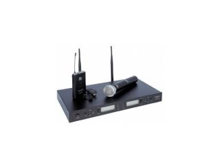 DM-404HB 4lü El ve YakaTelsiz Mikrofon Çift Anten 9x8 Kanal Dijital - 1