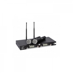 DM-552H UHF Çift Anten El, 6x16 Kanal IR Dijital Mikrofon - 1