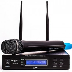 DM-200H Tek El Telsiz Mikrofon Çift Anten 16 Kanal Dijital - 1