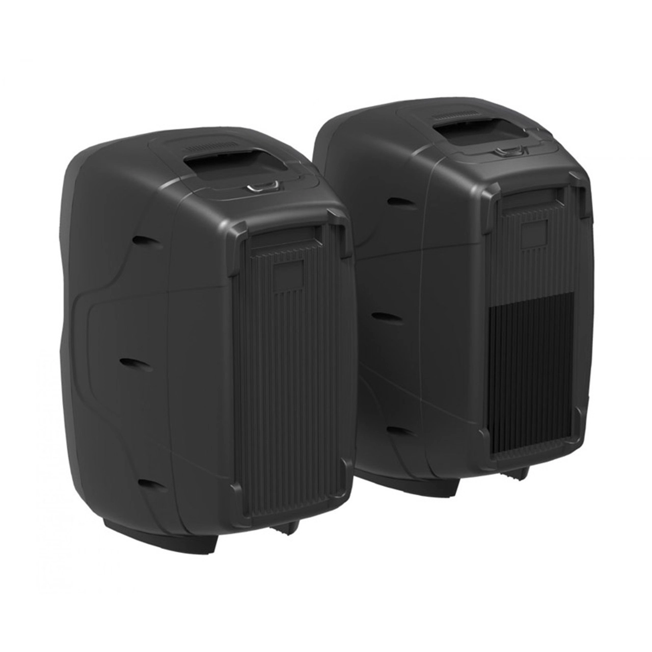 Vector VRC-210 | 2 x 500W Portable PA System - 10 inch PA Speakers with Bluetooth Mixer - 3