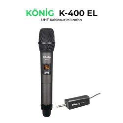 K-400 Uhf Telsiz El Mikrofonu - 1