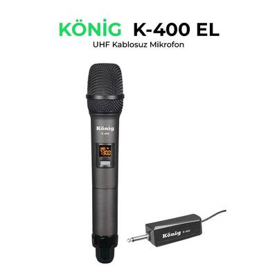 K-400 Uhf Telsiz El Mikrofonu - 1