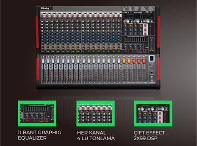 KS-1600 16 Kanal Deck Mikser - 1