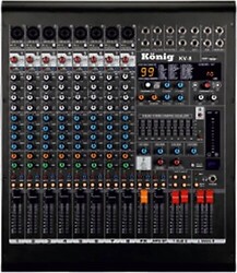 KV-8 8 Kanal Ses Mikseri Deck Mixer - 1