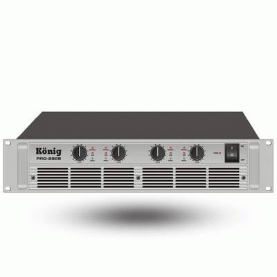 König Pro 2808 4 Kanallı Power Anfi - 1
