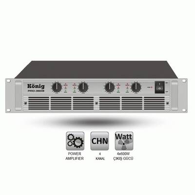 PRO-3608 Power Amfi - 1