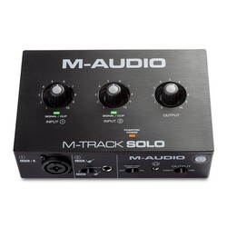 M-Track Solo 2 Kanal, 48 khz, 1 Mikrofon giriş, Enstrüman girişli ses kartı - 1