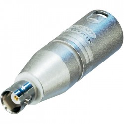 NA2MBNC Erkek XLR Konnektör ü RCA Konnektör e Çeviren Jak Dönüştürücü - 1