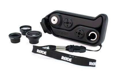 RODEGRIP+ (4/4s) iPhone 4/4s için mount ve lens çözümü - 1