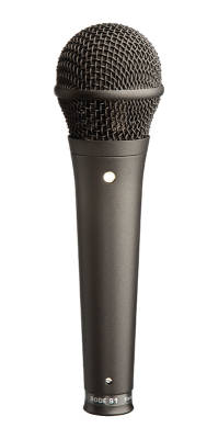 S1 Black Mikrofon Kardioit kondansatör performans mikrofonu (mount ile birlikte) - 1