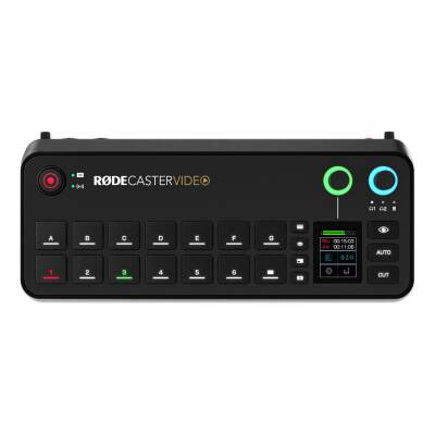 RØDECaster Video Gelişmiş Video ve Ses Prodüksiyon Konsolu - 1