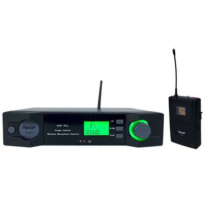 R 201 YAKA UHF Wireless Telsiz Yaka Mikrofonu - 1