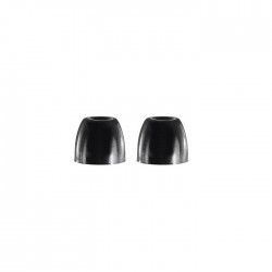 EABKF1-10L Large Siyah Slikon. (5 Çift İçerir) - 1