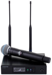 QLXD24/BETA58 Kablosuz BETA 58 El Mikrofonu Sistemi - 1