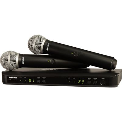 BLX288E/PG58 Kablosuz PG58 El Mikrofonu Sistemi - 1