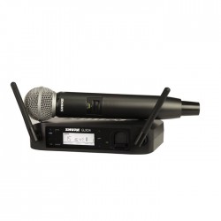 GLXD24E/SM58 Kablosuz SM58 El Mikrofonu Sistemi - 1