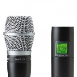 UR2/SM86 Dahili Vericili SM86 El Tipi Telsiz Mikrofon - 3
