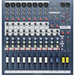 Live EPM8 - 8 Kanal Deck Mikser - Soundcraft