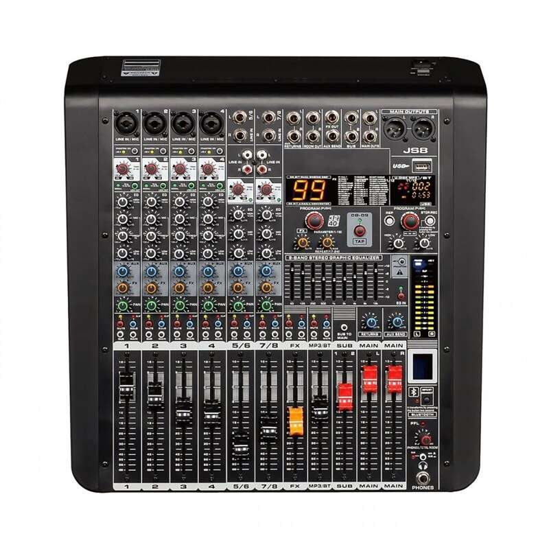 オーダーページ パネル マルチーズ 8/31 Ssp PM 808L 8 Kanal 2x650W Anfili Deck Mikser En iyi Fiyat