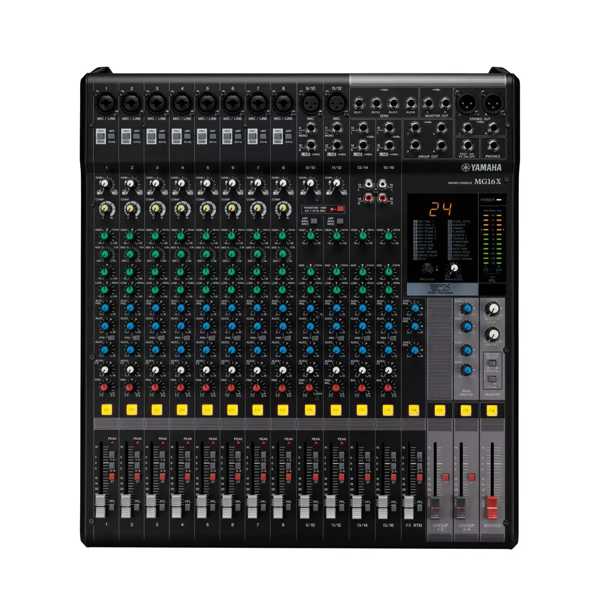 MG16XCV 16 Kanal Analog Mikser - 1